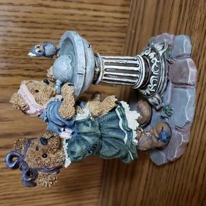 Boyds Bear Sissie & Squirt Big Helper Lil Sipper 1999